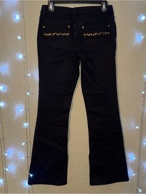 Cache Vintage Bootcut Black Jeans